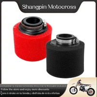 new straight neck foam air filter sponge cleaner moped dirt bike motorcycle red kayo bse 35mm 38mm 42mm 45mm 48mm black and red