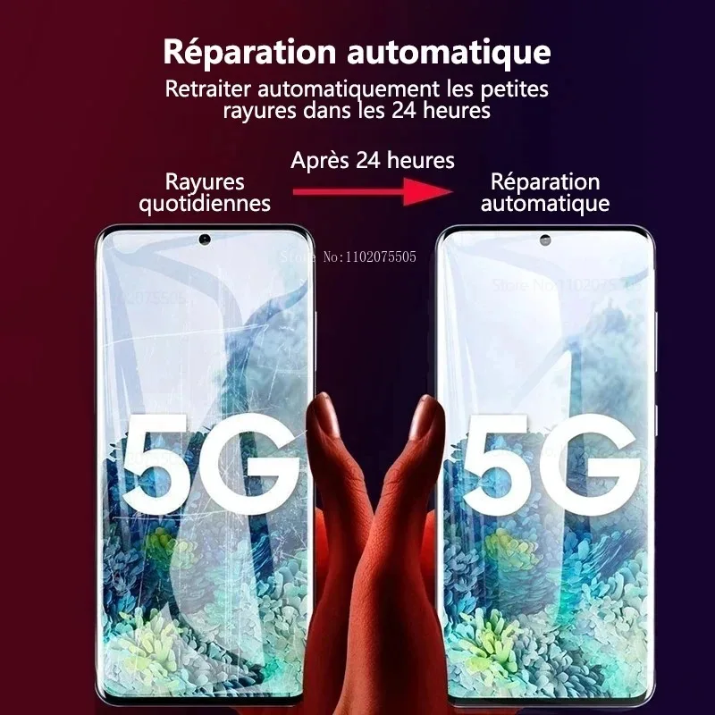 Фото 3 шт. гидрогелевая пленка с полным покрытием для Samsung Galaxy Note 20 Ultra Note 10 S25 Ultra S24Plus HD Claer Защитная пленка для экрана S23 Ultra S22 №2