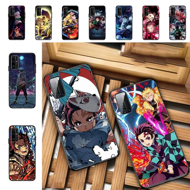 

Anime Demon Slayer Phone Case for Huawei Honor 10 i 8X C 5A 20 9 10 30 lite pro Voew 10 20 V30
