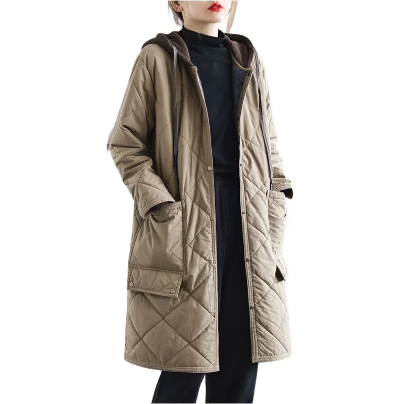 Рисунок 5 - Пальто средней длины с застежкой для шляпы для женщин