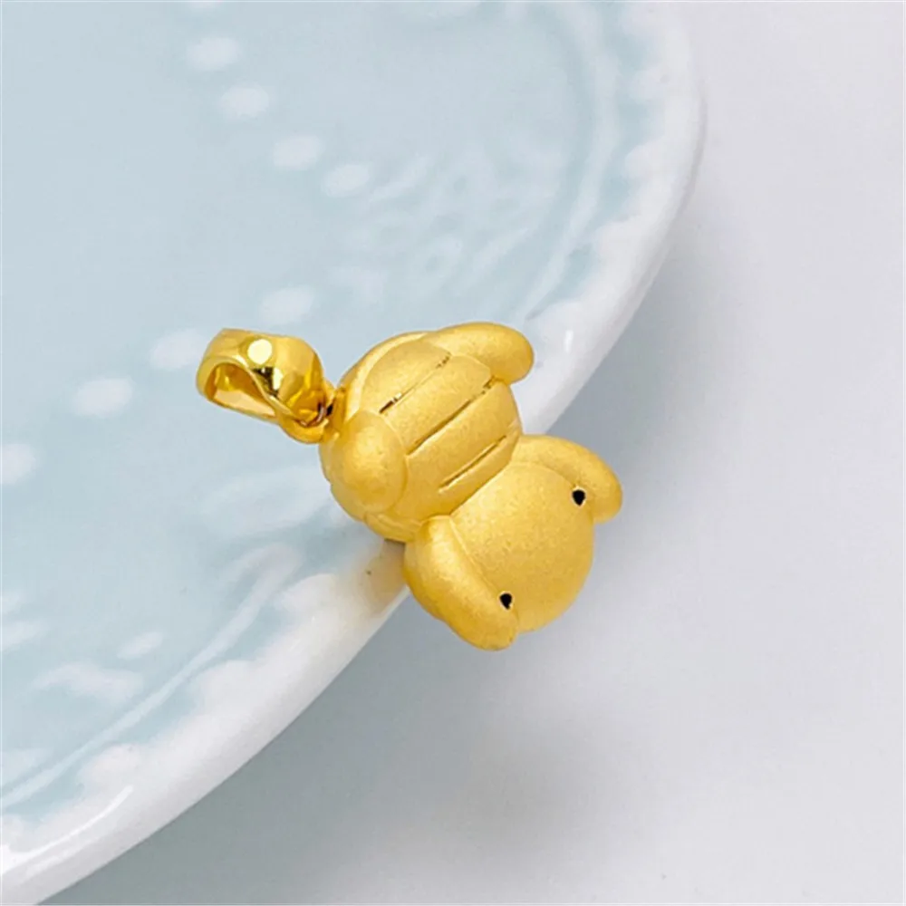 Подвеска в виде черепахи желтое золото 999 пробы 24 К 1 81-1 85 г