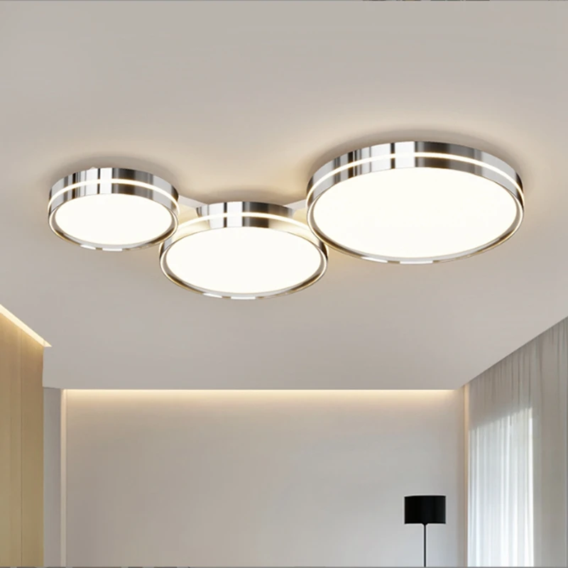 

Современная потолочная лампа для гостиной и спальни, оригинальные умные декоративные светильники для помещений, простые люстры для ресторана