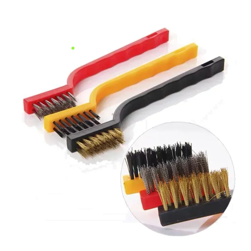 Набор щеток для чистки кухонной газовой плиты 5 пластиковых шпателей удаления