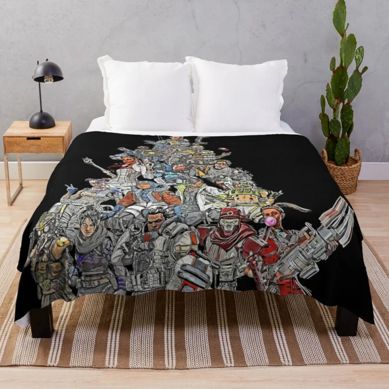 

Apex Legends All Legends Throw Blanket Blanket Lace Fur