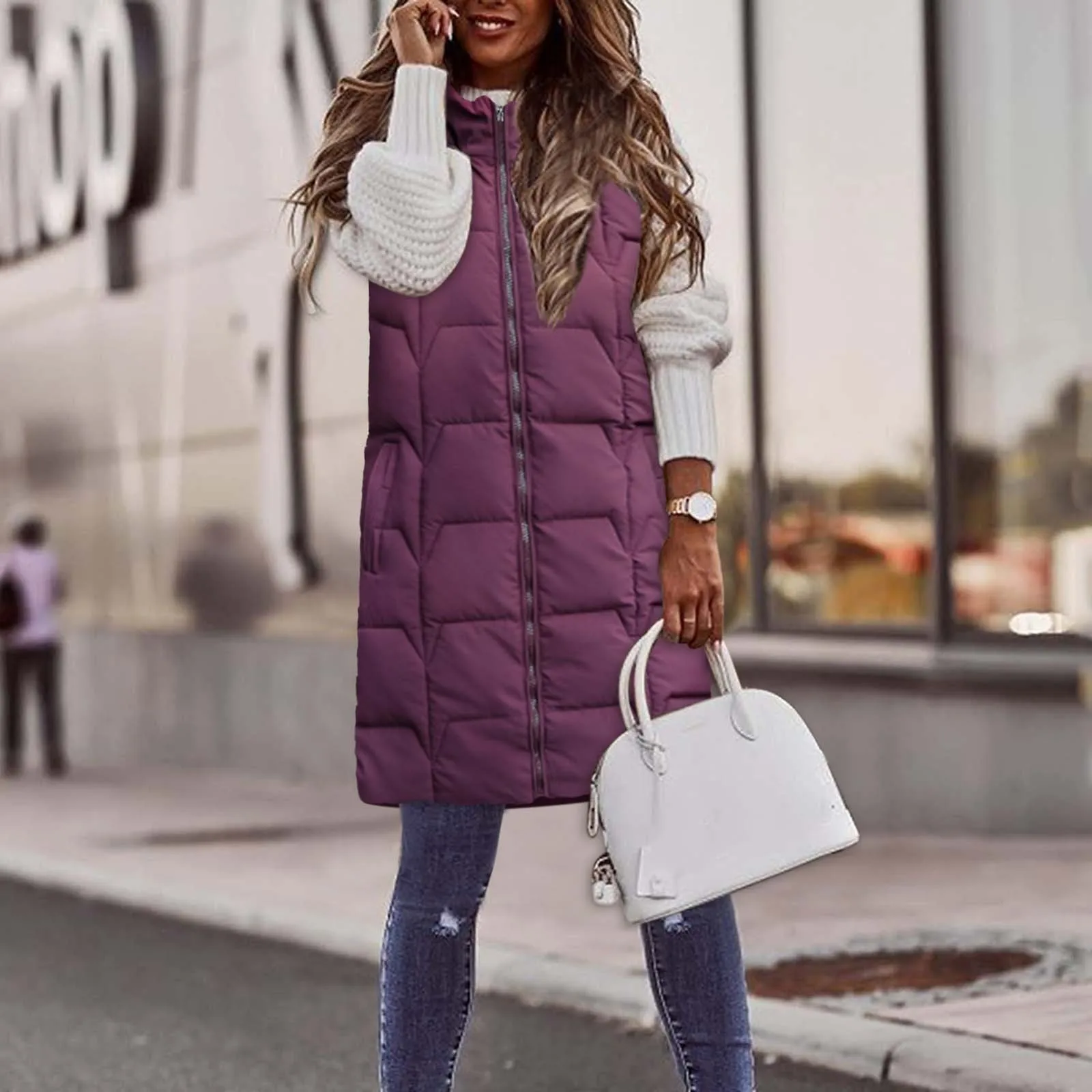 Zipper Hooded Parka Women Winter Warm Solid Casual Coat Jacket Fashion Outdoor Streetwear Parka Jacket Outwear Female 2021