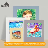 kuelox diy photo frame for oil painting picture wall gouache stick paper fine grain cardstock cardboard drawing art supplies