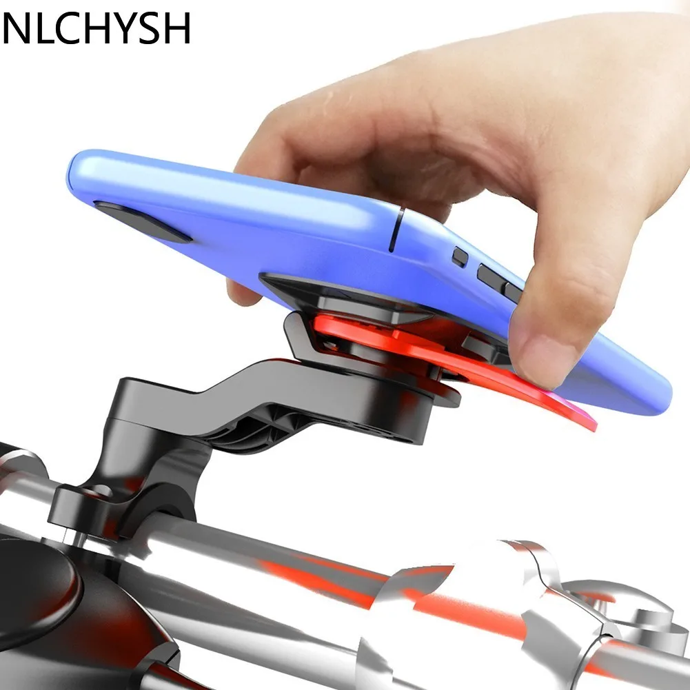 

Quad Lock Out Front Bike Motorcycle Mountain Cradle Cycling Phone Holder Durable Portable Plastic Bikes Access Bicycle Parts