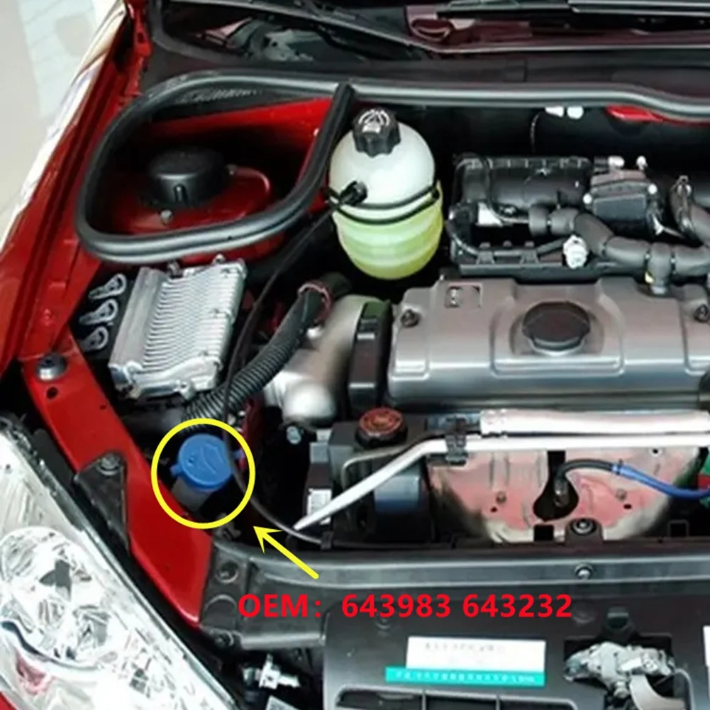 Для Peugeot 206 206CC 207 Citroen C2 впускная труба резервуара для воды держатель стеклянной