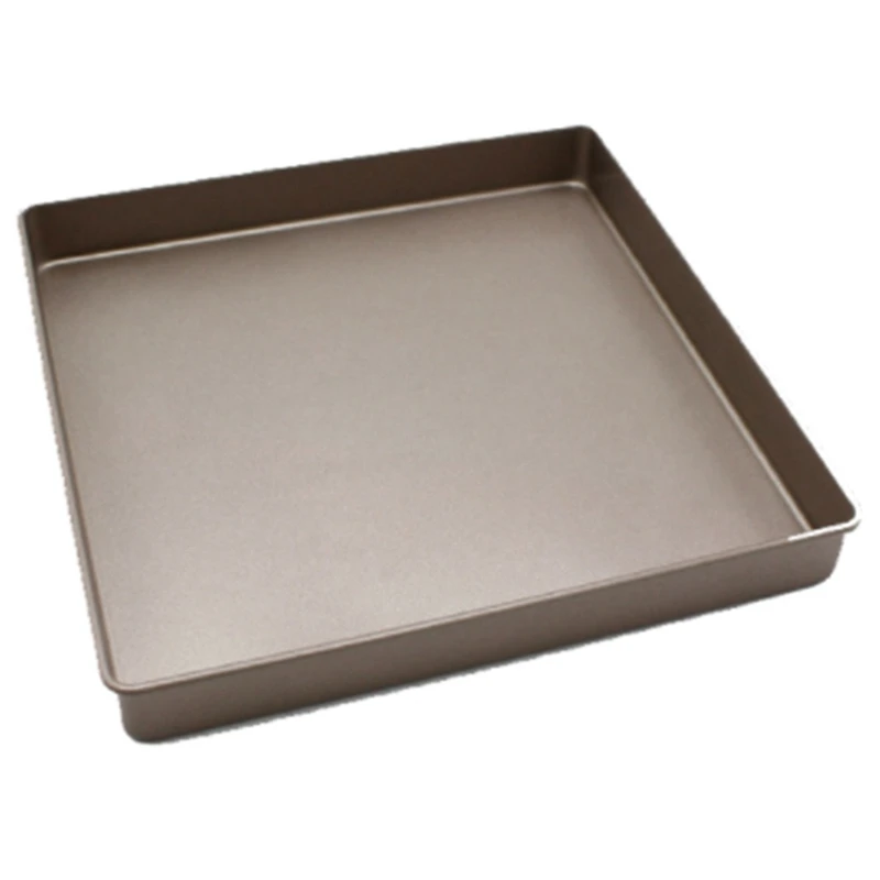 

Антипригарная 11-дюймовая квадратная форма для выпечки тортов, поднос из углеродистой стали, форма для пирога, пирога, инструменты для выпеч...