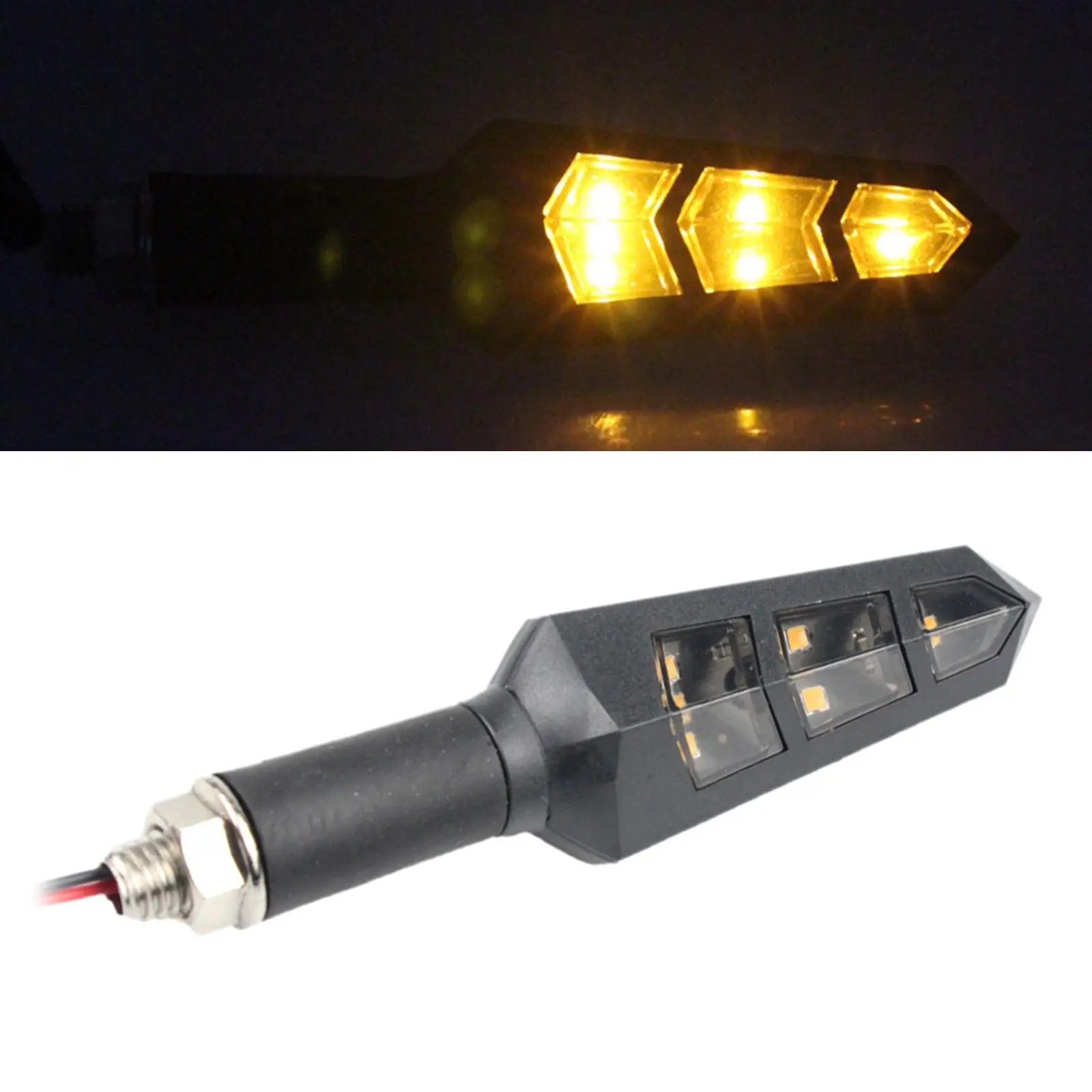 Gazechimp SM мотоциклетные указатели поворота 6 светодиодных поворотников мигалка