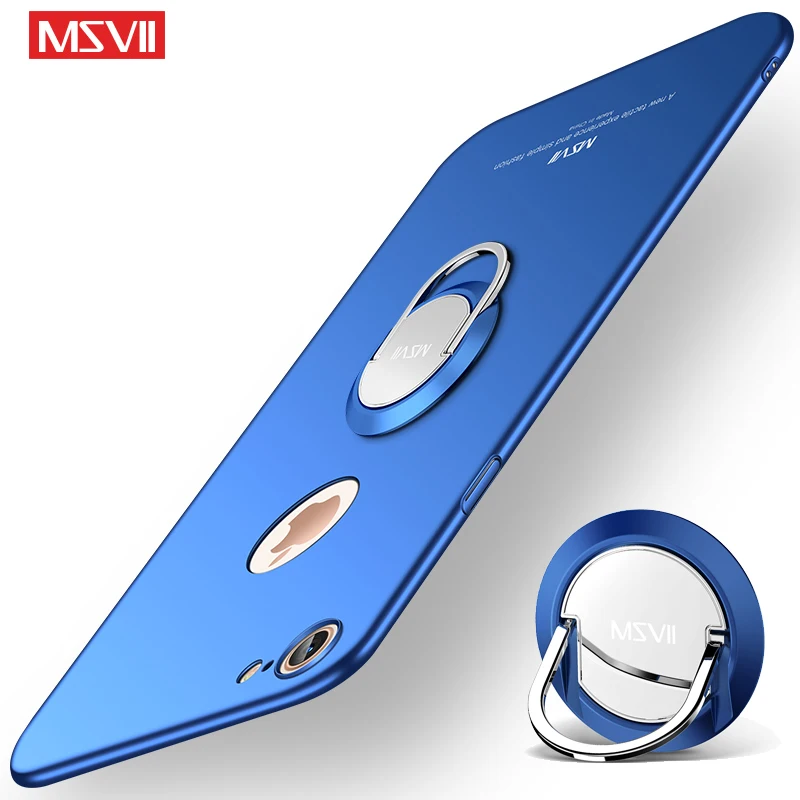 Чехол для iPhone 7 Plus MSVII Тонкий матовый чехол 8 металлический автомобильный