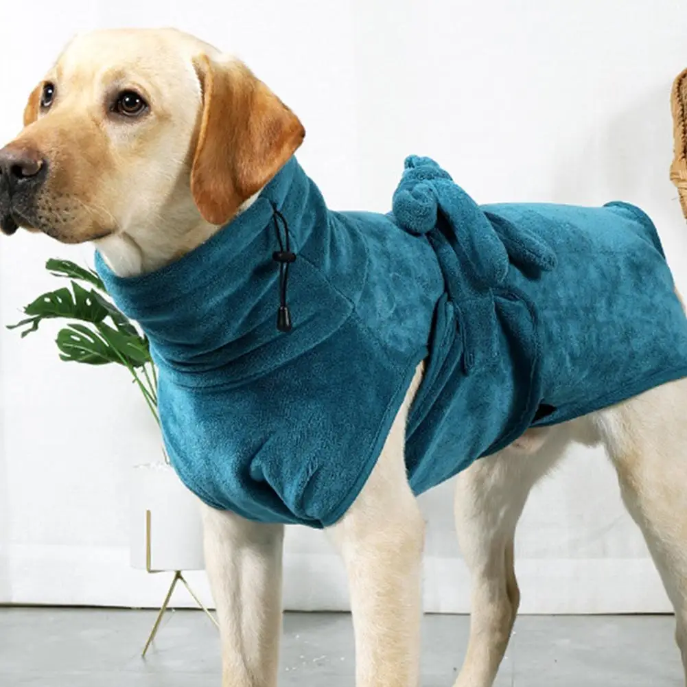 

[ NEW ARRIVALS ] Pet Bathrobe Strong Absorbent Quick-drying Bath Towel Pet Drying Coat Clothes For Small Medium Large Dogs
