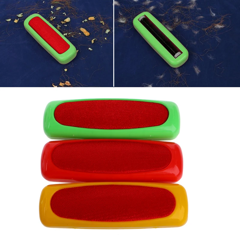 Description Picture 4 of item1PC Random color Plastic Sweeper Carpet Table Single Brush Dirt Crumb Collector Cleaner Roller Dedusting and static electricity