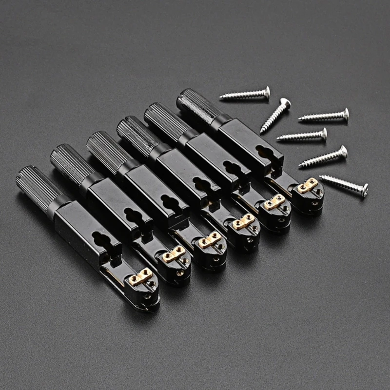 

6-String Hardtail Saddle Bridge for Most Electric Guitar