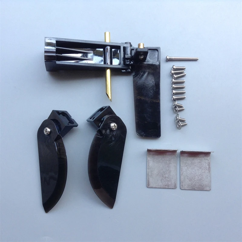 

1Set Remote Control Boat Speedboat Modified Assembly Parts Steering Tail Rudder + Waterjet Turn Fins + Wave Pressure Board