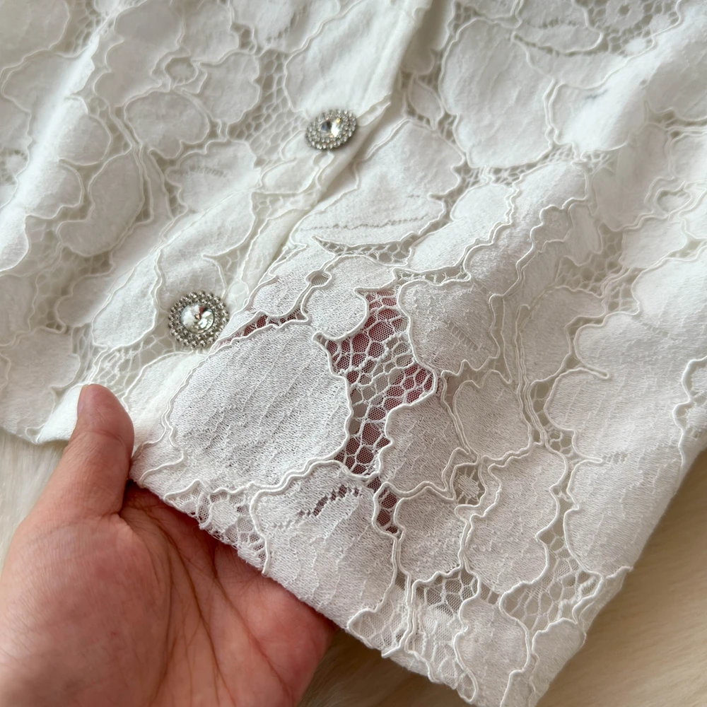 Женский летний комплект из 2 предметов топ с V-образным вырезом и рукавами-перьями