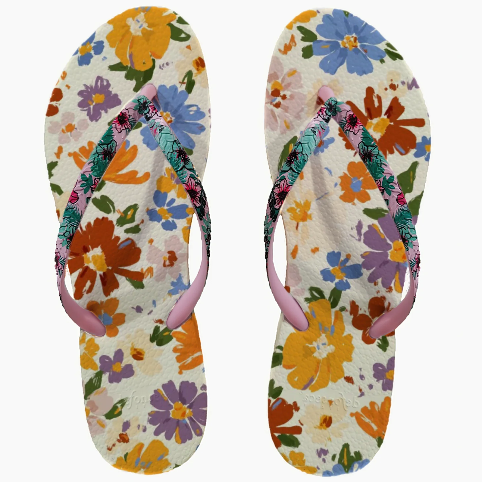 Сандалии пляжные женские летние шлепанцы на нескользящей подошве из ЭВА