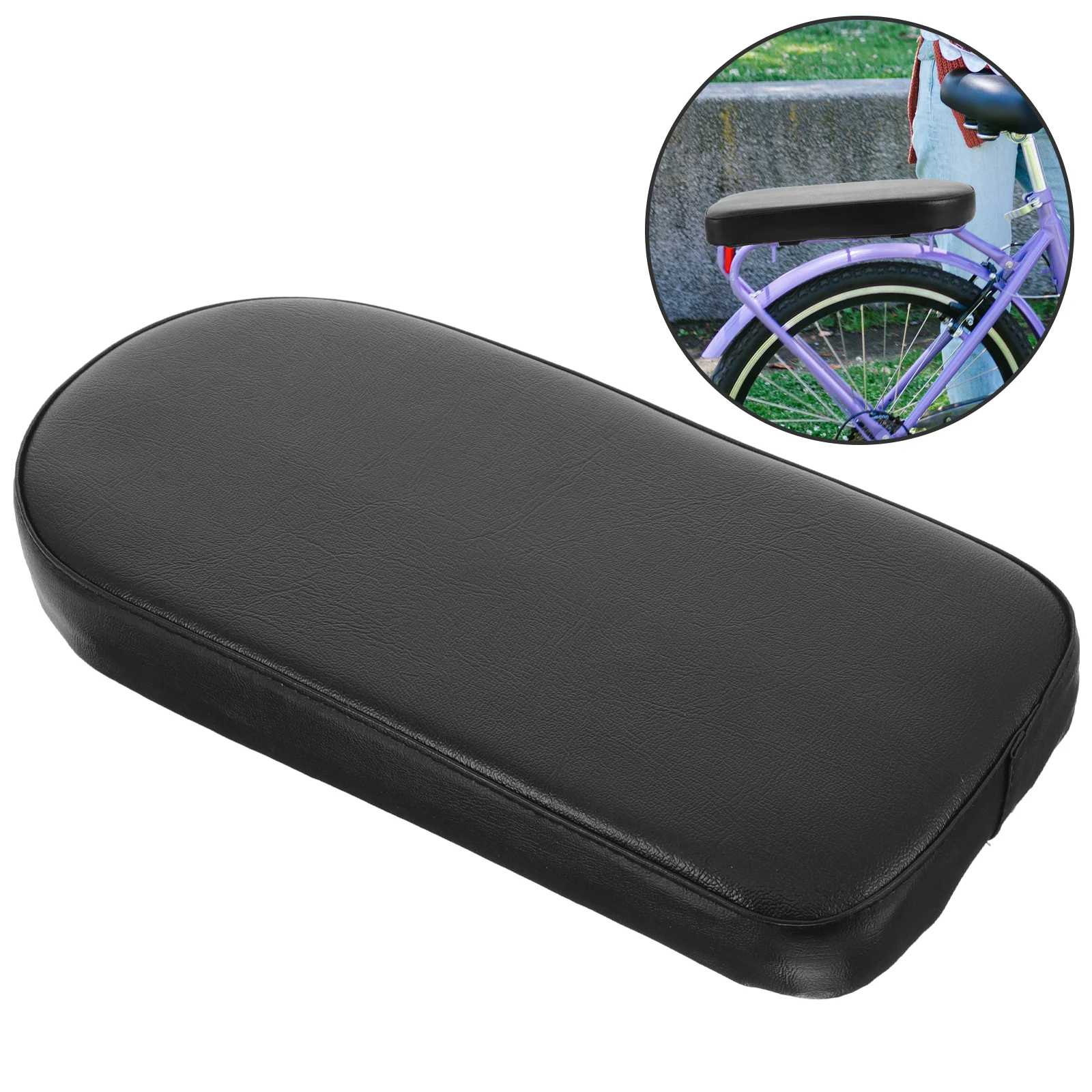 

Rear Seats Bike Cushion Bikes Saddle Creative Safe Thickened Shelf Mtb Post Back Pad E-bike