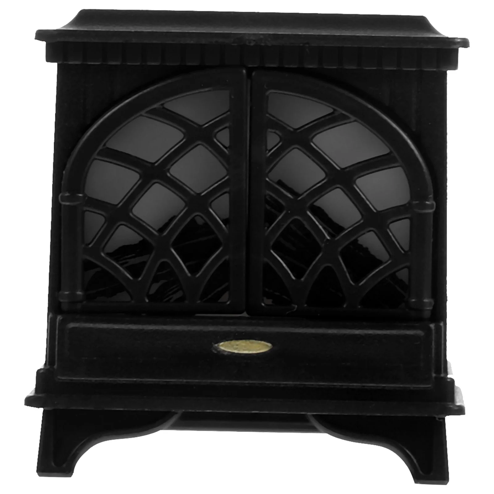

House Accessories Mini Fireplace Model Furnishings Miniature Plastic Simulate