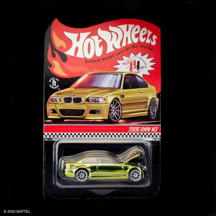 

Hot Wheels RLC 1:64 BMW M3 E46 Limited Edition Metal Static Car Model Toy Gift