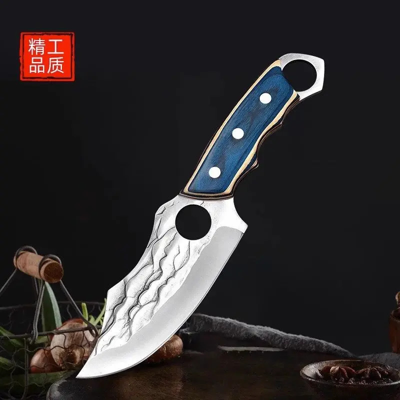 

Sharp Kitchen Knife Chinese Chef Knife Camping Useful Butcher Knife Hunting Tool Tactical Combat Survival Meat Clever Knives
