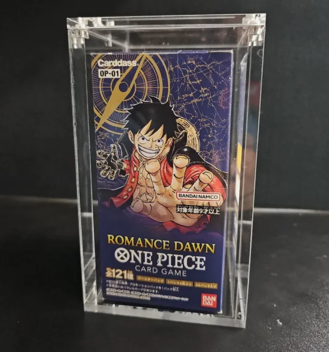 

Прозрачный акриловый чехол для бустер-боксов One Piece OP-01/02/03/04