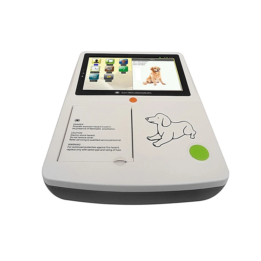 

Vet Portable ECG Machine 7 Lead or 12 Lead Animal ECG Machine