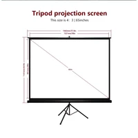acme movable tripod projection screen portable projector screen home theater screen