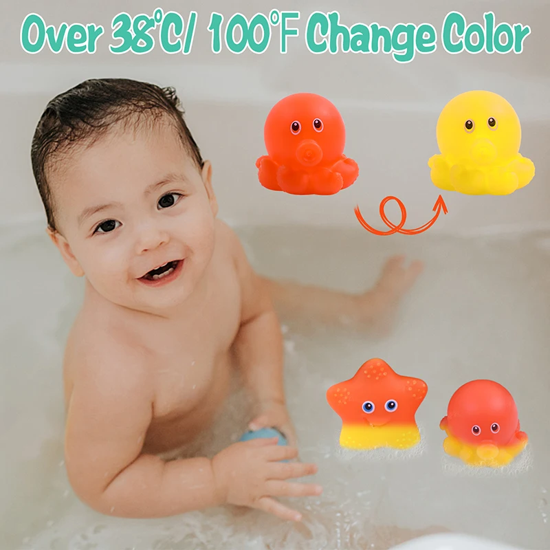 

Детская игрушка для ванны Squirter, 8 шт., маленькие животные, плавающая ванна, игровой набор, развивающие игрушки для малышей, игрушки для ванной...