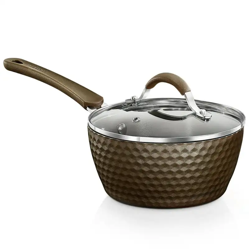 

Pot with Lid - Non-Stick Cookware, 1.7 Quart