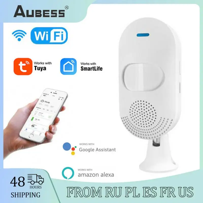 

Tuya Smart Wifi Human Body Sensor Infrared Probe Alarm PIR Motion Sensor Induction Alarm Smart Home Works With Google Home Alexa