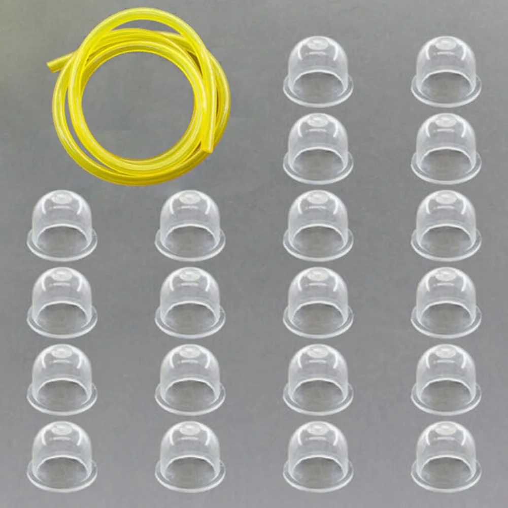 

20pcs Primer Bulb For GX22 GX25 GX31 GX35 16032-ZM3-004 & 2ft 6617 Fuel Line Trimmer Chainsaw Saw Blower