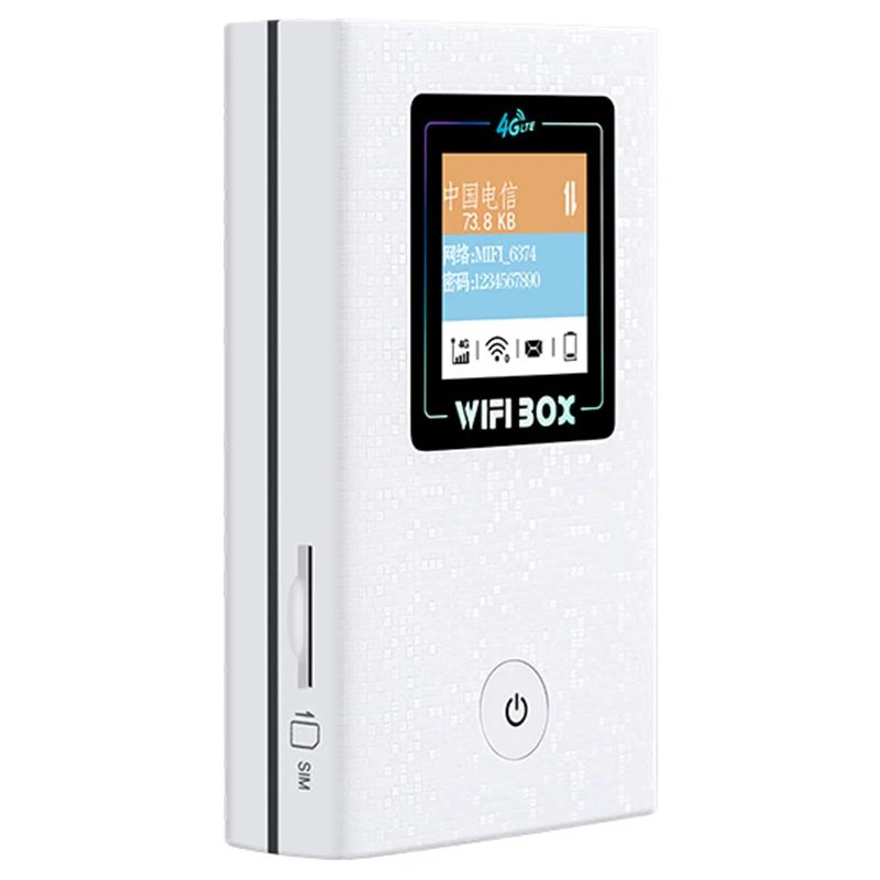

Портативный 4G Wi-Fi роутер 4G Lte Wi-Fi беспроводной роутер 6800 мАч батарея Внешний аккумулятор точка доступа разблокированный автомобильный мобил...