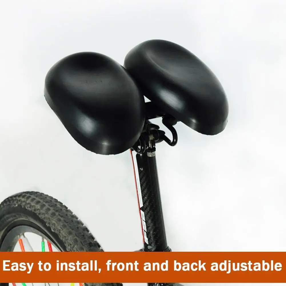 

Noseless Adjustable Bike Saddles Padded Multi-function Easyseat Ergonomical Dual Pad Bicycle Saddle