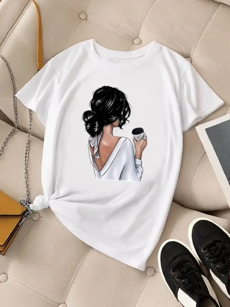 Женская футболка из хлопка Watercolor Adventure