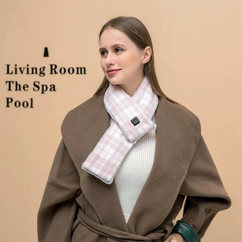 Шарф с подогревом 3 уровнями нагрева перезаряжаемый шарф USB для мужчин и женщин |