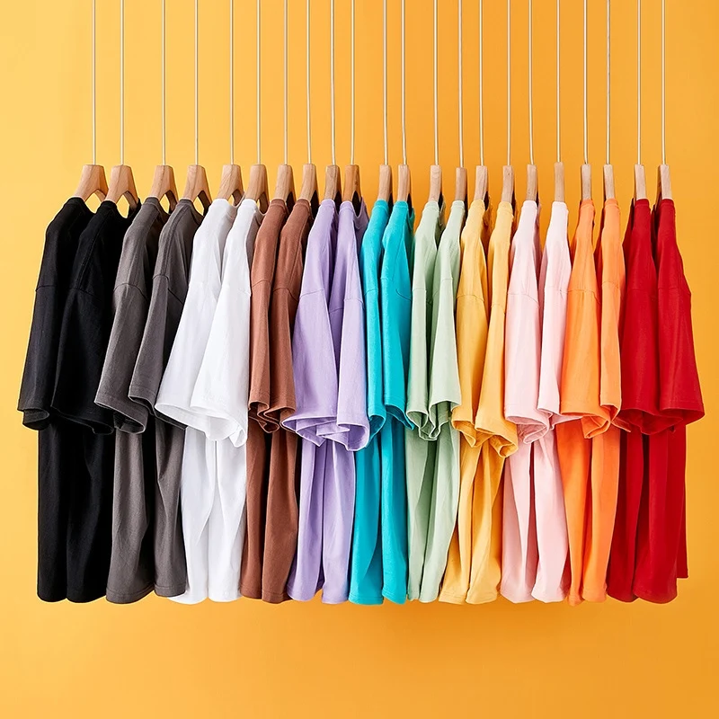 

Casual Women Clothes Summer Fashion Loose Pure Cotton Short Sleeve Basics Solid Classic O-neck Streetwear Tops T-shirt