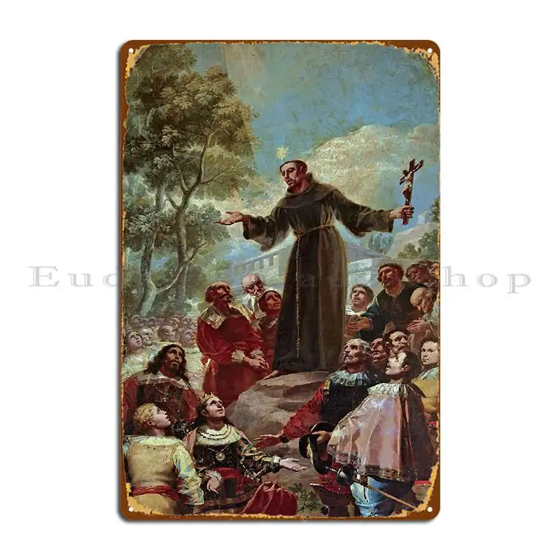 

Металлический плакат с надписью «Francisco De Goya»