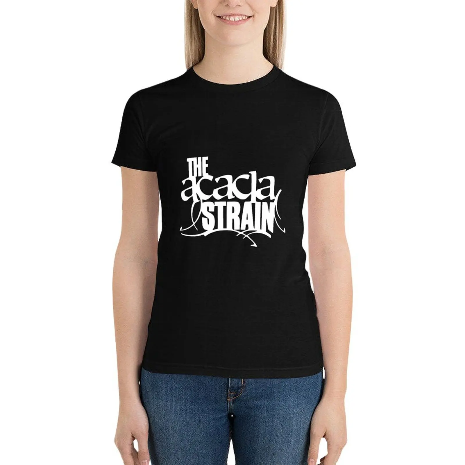 Логотип из акации HD (Ver. 2) Футболка с графикой новое издание одежды для женщин