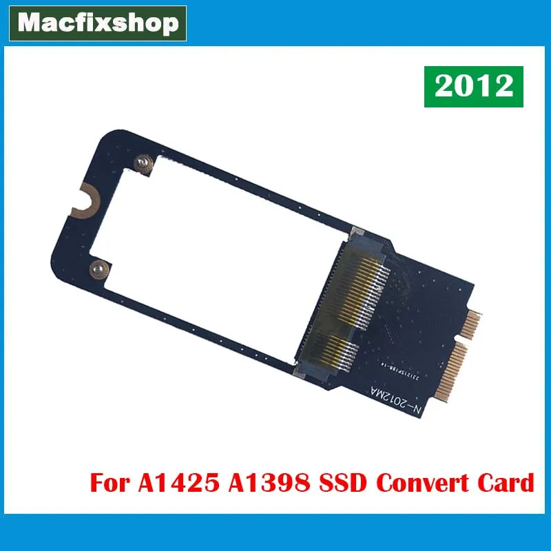 Карта адаптера N-2012MA mSATA SSD в конвертер для Macbook Pro Retina 13 дюймов 15 2012 A1425 A1398 MC975 MC976 MD212