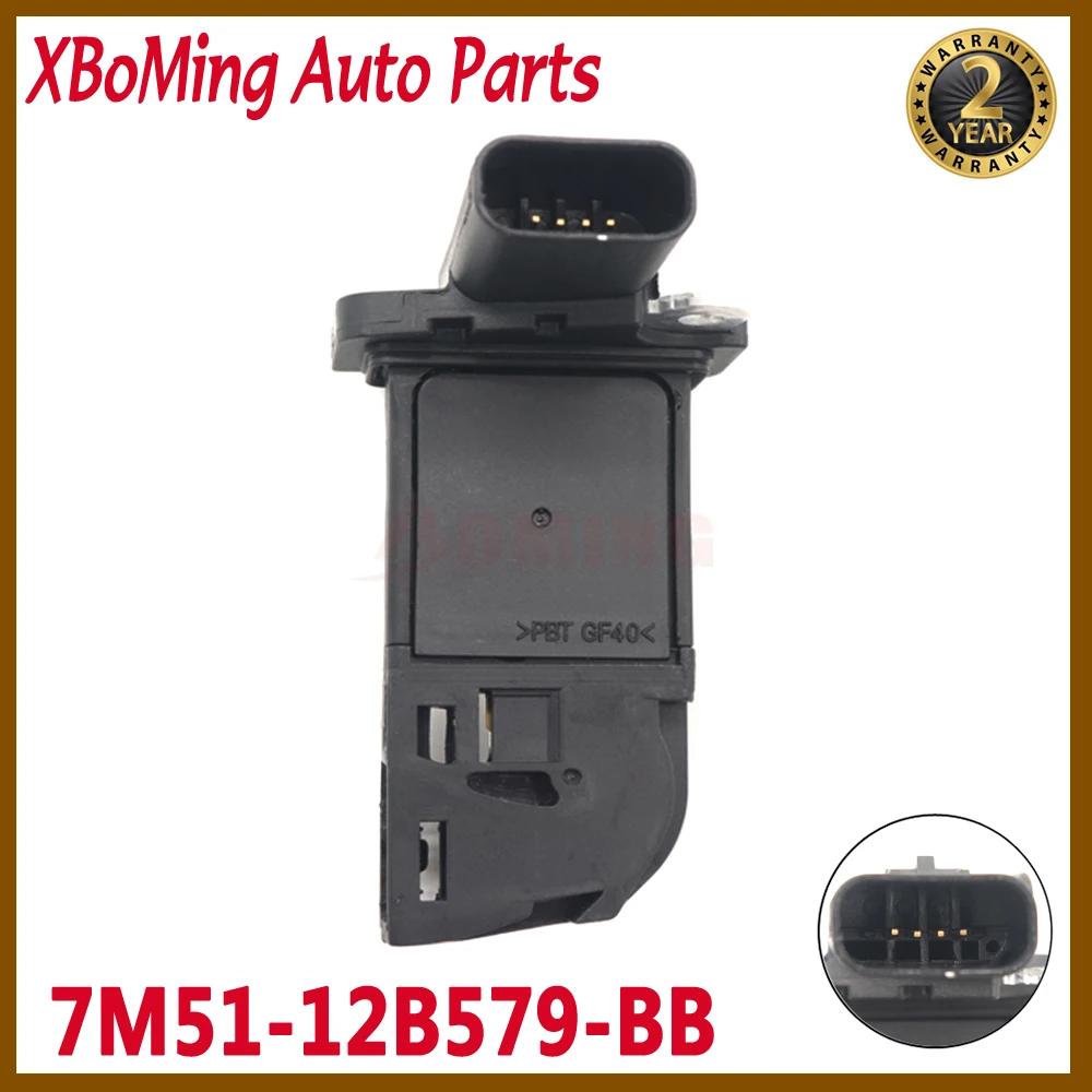 7M51-12B579-BB Автомобильный датчик массового расхода воздуха MAF для FORD C-MAX ESCAPE F-650 F-750