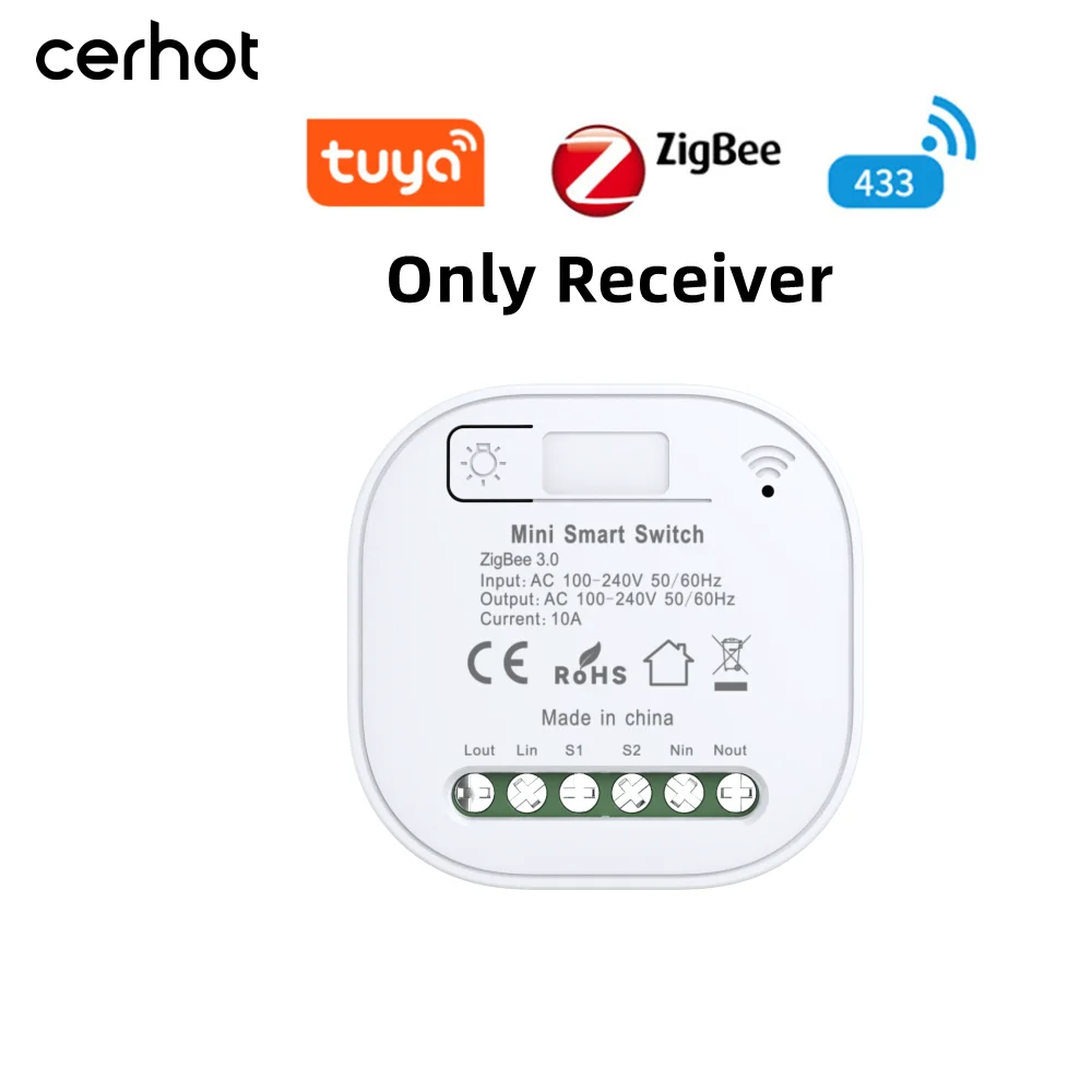 Cerhot Беспроводной умный переключатель  RF433