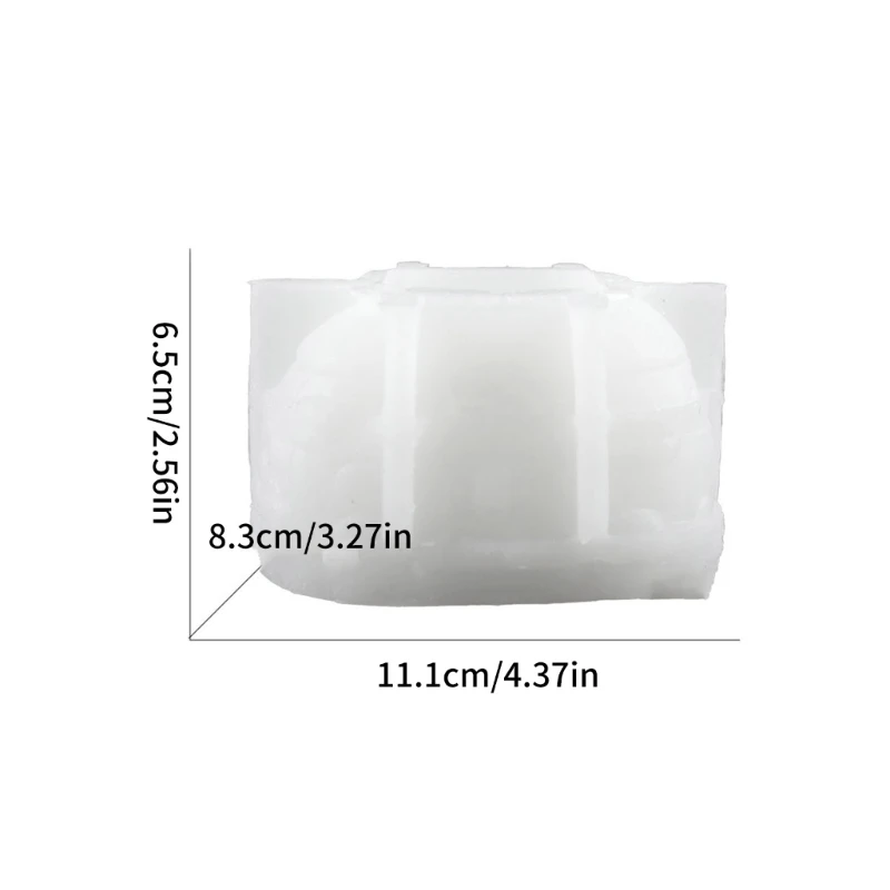 Простая в использовании силиконовая форма для автобусов и автомобилей цветочных