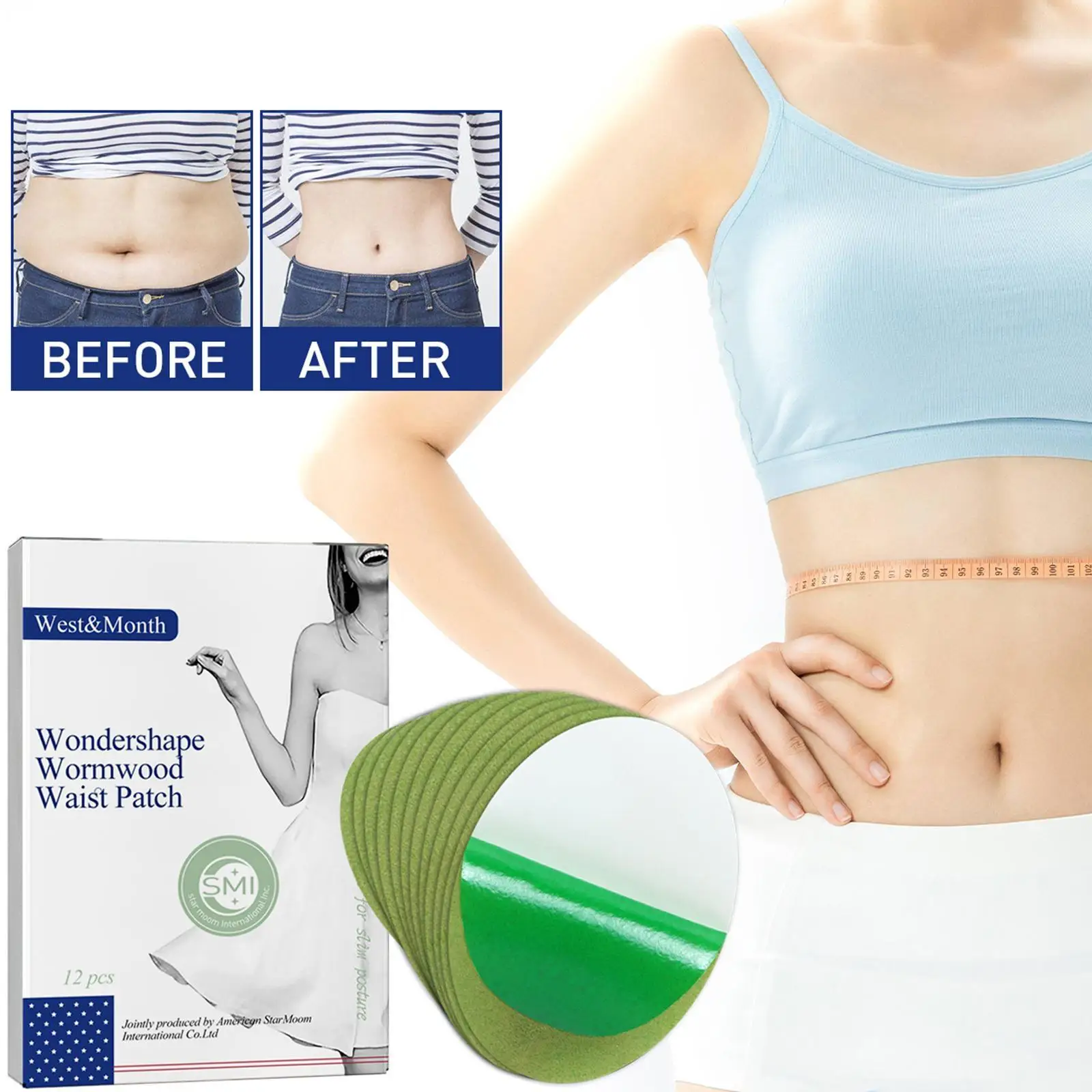 

12pcs/set Lumbar Pain Relief Patch Wormwood Analgesic Back Plaster Spondylosis Pain Anti Inflammatory Medical Plaster Hot Sale