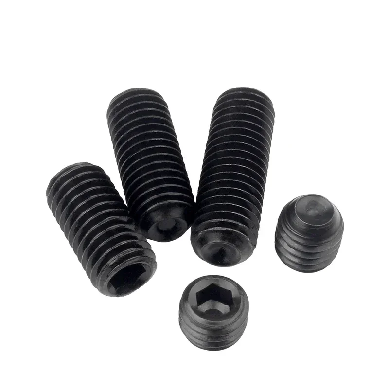 Винты с шестигранным углублением без головки черные 12.9 классов