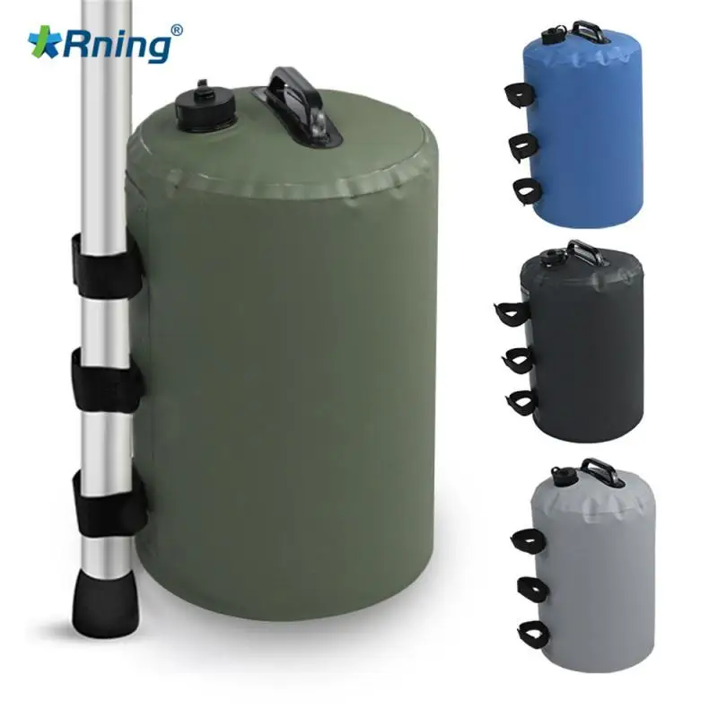 

Outdoor Canopy Water Weight Bag Large Capacity Canopy Tent PVC Sandbag Camping Sunshade Parasol Leg Weights Bags Accessories