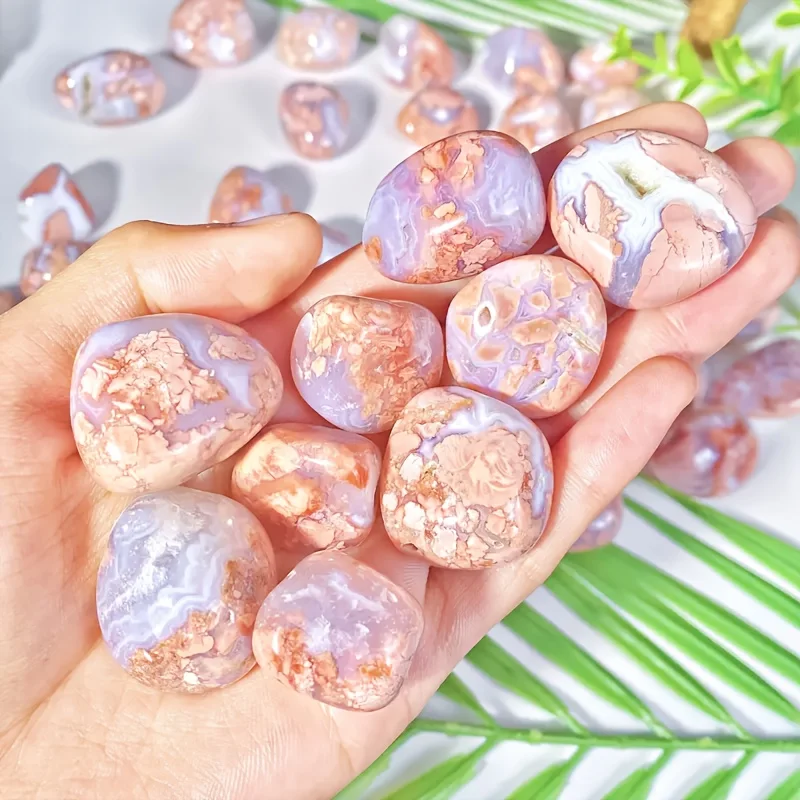 

Розовый Агатовый Кристалл 30/50/100 Г Сакура Кварц Декоративная Посуда Ручной Работы Красивый Розовый Камень Лучший Подарок Д...