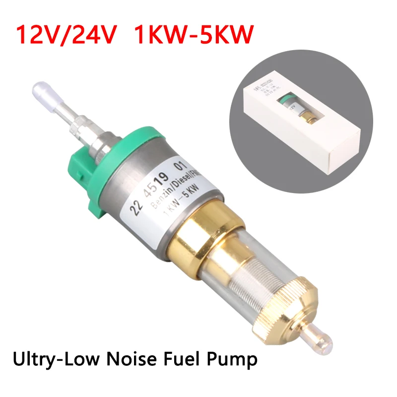 

12V/24V 1KW-5KW Car Upgrade Ultra-low Noise Heater Fuel Pump For Eberspacher Universal Car Air Diesel Parking Heater Oil Pump