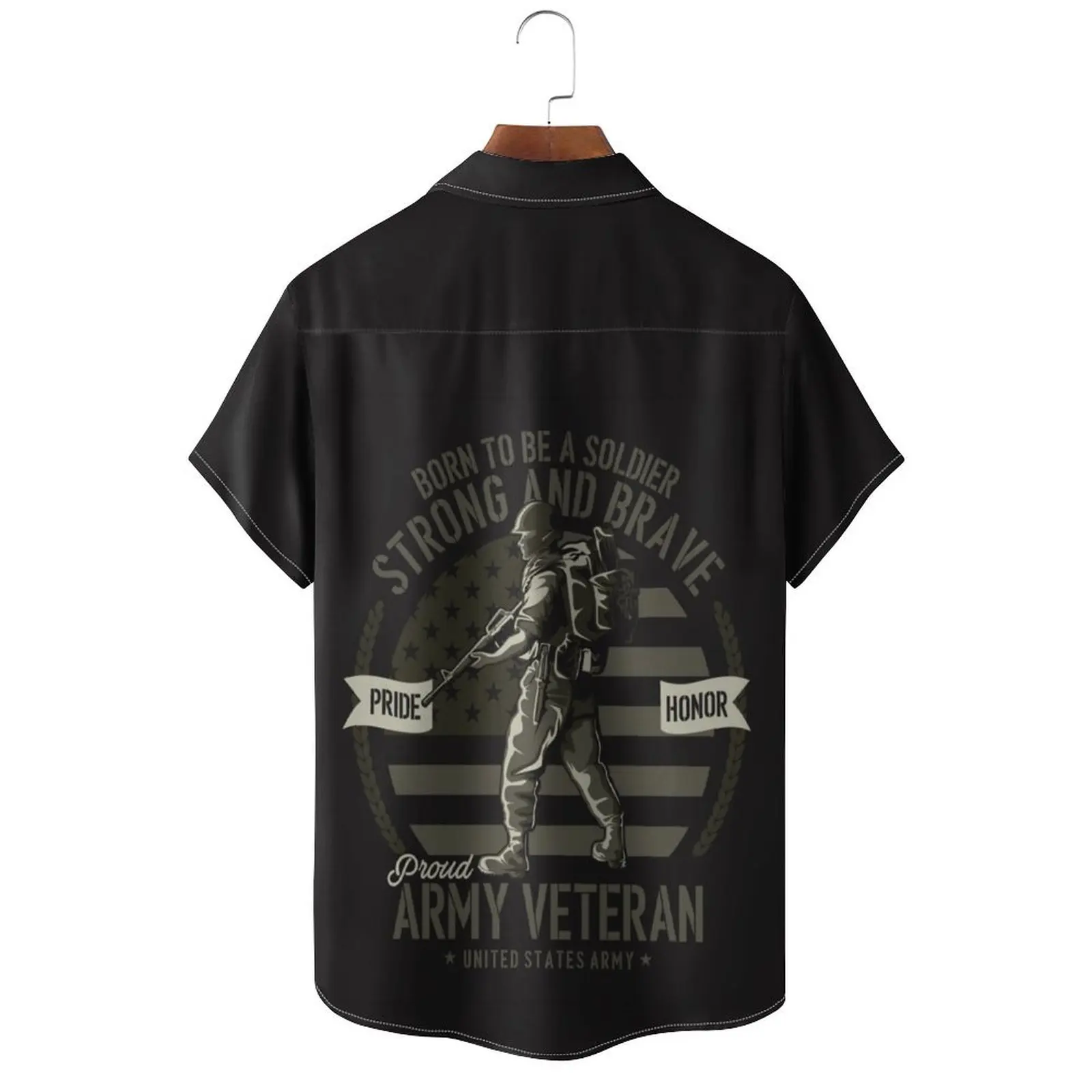 Мужские рубашки Летние Гавайские 2024 новые уличные повседневные мужская одежда в