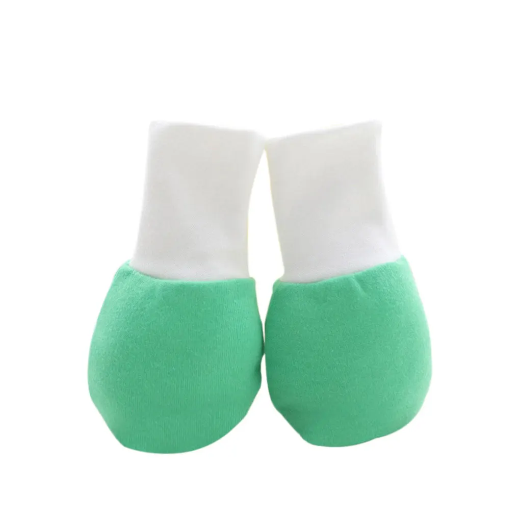 

1 Pair Unisex Baby Anti-Scratch Gloves Newborn Boys Girls Toddler Warm Keeping Cotton Gloves